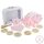 BEARLI ajándékszett takaró, játék, zokni 6in1 PINK