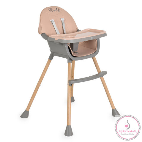 BISCOTTI etetőszék 2in1 PINK