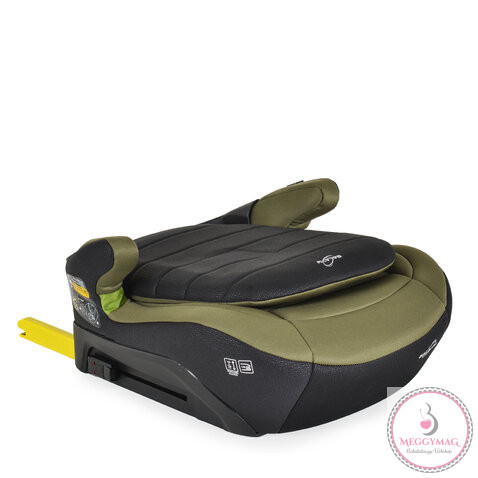 GALAXY ülésmagasító háttámlával 125-150cm, ISOFIX ZÖLD