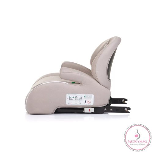 Chipolino Sonic autós ülésmagasító 125-150 cm Isofix - Tiramisu