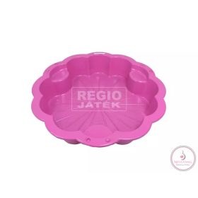 Kerek homokozó vagy pancsoló - rózsaszín 