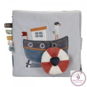   Little Dutch textil babakönyv - tengerész nagy UTOLSÓ DARAB! 