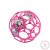 OBALL játék RATTLE 10cm dark pink 0hó+