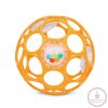 OBALL RATTLE játék 10 cm, Narancs-új 0hó+