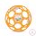OBALL RATTLE játék 10 cm, Narancs-új 0hó+