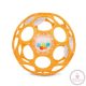 OBALL RATTLE játék 10 cm, Narancs-új 0hó+