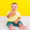 OBALL RATTLE játék 10 cm, Narancs-új 0hó+