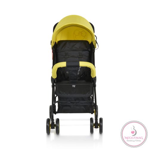 MONI Capri babakocsi nyári dupla első kerék sárga KÉSZLETEN A BOLTBAN! 