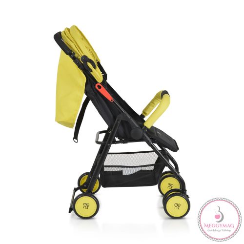 MONI Capri babakocsi nyári dupla első kerék sárga KÉSZLETEN A BOLTBAN! 