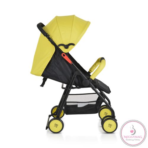 MONI Capri babakocsi nyári dupla első kerék sárga KÉSZLETEN A BOLTBAN! 
