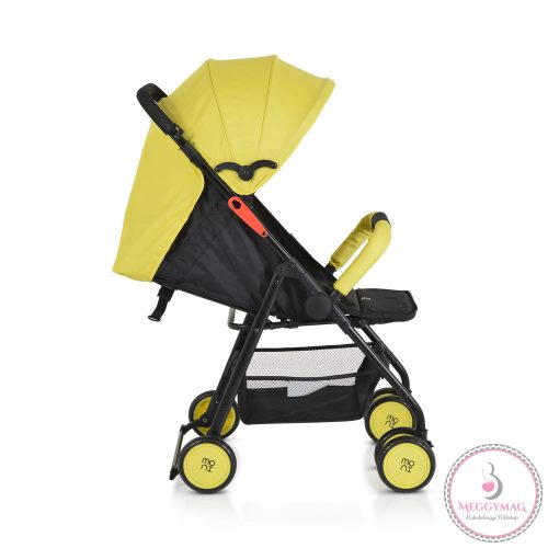 MONI Capri babakocsi nyári dupla első kerék sárga KÉSZLETEN A BOLTBAN! 