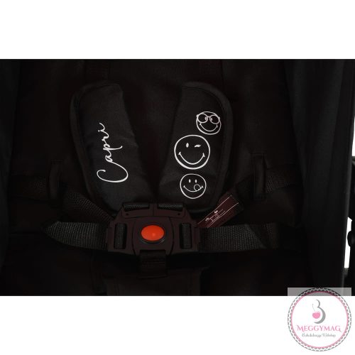 MONI Capri babakocsi nyári dupla első kerék sárga KÉSZLETEN A BOLTBAN! 