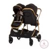 Chipolino Duo Smart iker babakocsi - Obsidian Gold