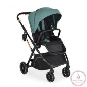   Moni BINGO 360°-ban forgatható babakocsi 22kg-ig MARINE zöld