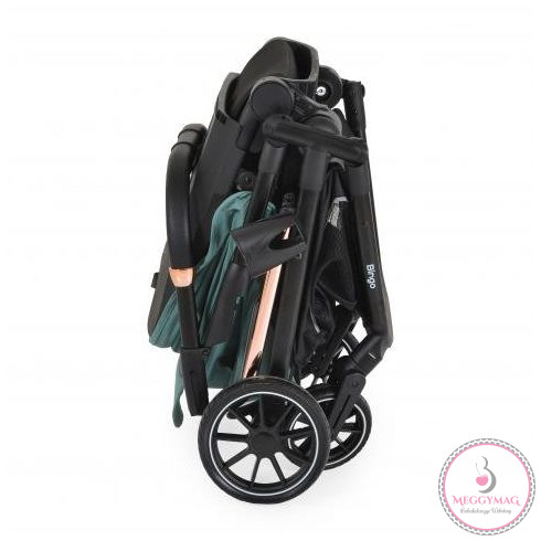 Moni BINGO 360°-ban forgatható babakocsi 22kg-ig MARINE zöld