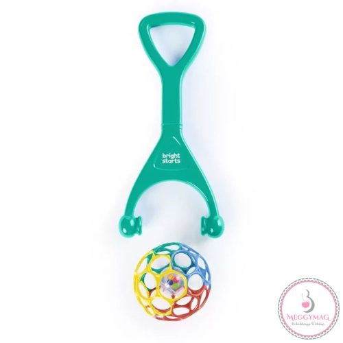 OBALL ROLLER játék, 12 cm, 12 hó+ menta