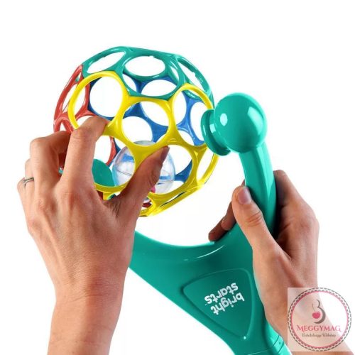 OBALL ROLLER játék, 12 cm, 12 hó+ menta