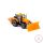 Polesie Toys lendkerekes, hókotró traktor SÁRGA