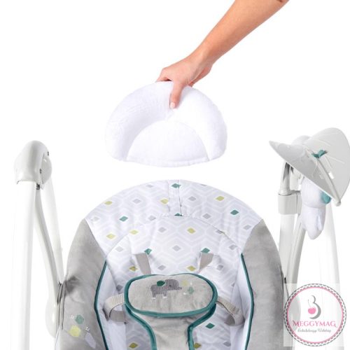 INGENUITY Rezgő hinta dallamokkal Nash 2in1 0hó+, 9kg-ig, 2019