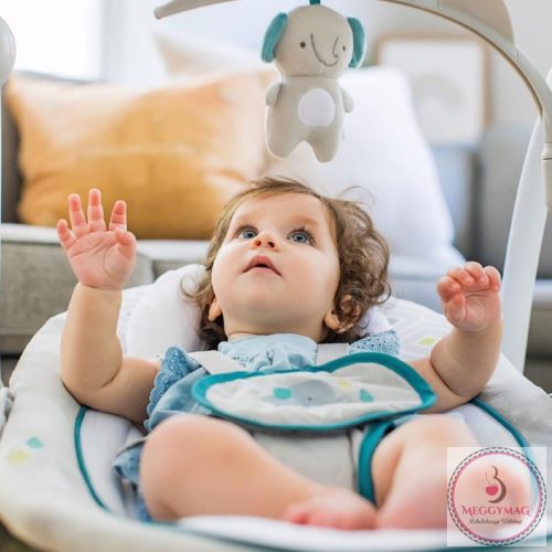 INGENUITY Rezgő hinta dallamokkal Nash 2in1 0hó+, 9kg-ig, 2019