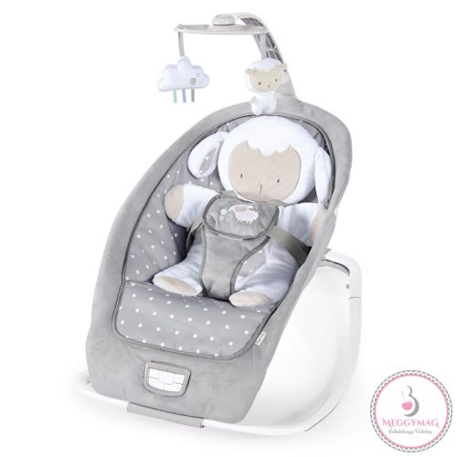 INGENUITY Rezgő hintaszék dallamokkal Cuddle Lamb 0hó+ 18kg-ig, 2019