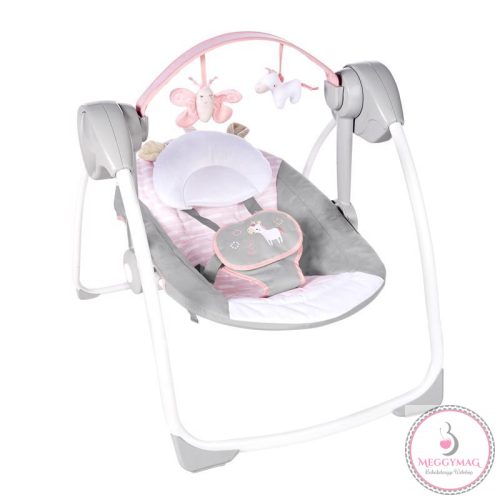 INGENUITY Hinta dallomokkal Flora the Unicorn™ 0hó+, 9kg-ig