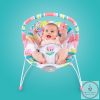 BRIGHT STARTS rezgő pihenőszék Flamingo Vibes™ 0hó+, 9kg-ig