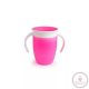 Munchkin Miracle 360 Itatópohár 200ml - pink, UTOLSÓ DARABOK!