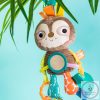 BRIGHT STARTS Játék C karikán Playful Pals lajhár 0hó+