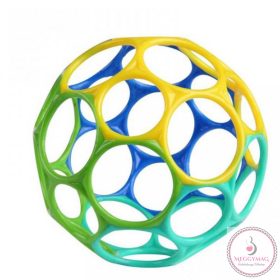   Bright Starts játék Oball Classic 10cm kékes/zöld 0hó 12288-6