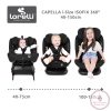 Lorelli Capella autósülés ISOFIX 40-150cm - Beige, KÉSZLETEN A BOLTBAN!