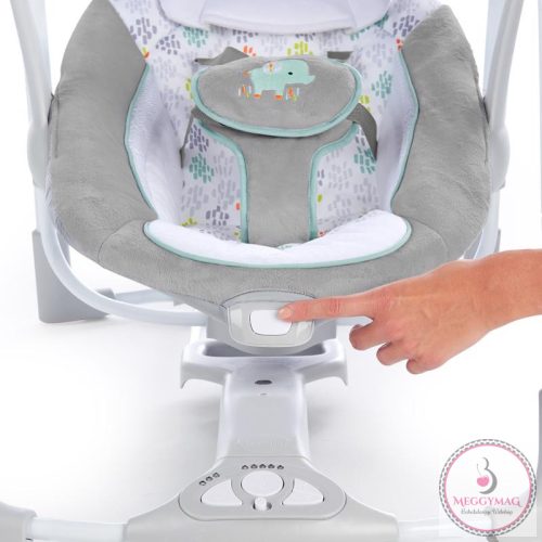 INGENUITY Rezgő hinta dallamokkal Wimberly™ 2in1 0hó+, 9kg-ig