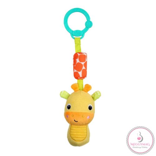 BRIGHT STARTS Játék plüss csörgő C karikán Chime Friends zsiráf 0hó+