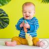BRIGHT STARTS Játék plüss csörgő C karikán Chime Friends zsiráf 0hó+