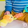 BRIGHT STARTS Játék plüss csörgő C karikán Chime Friends zsiráf 0hó+