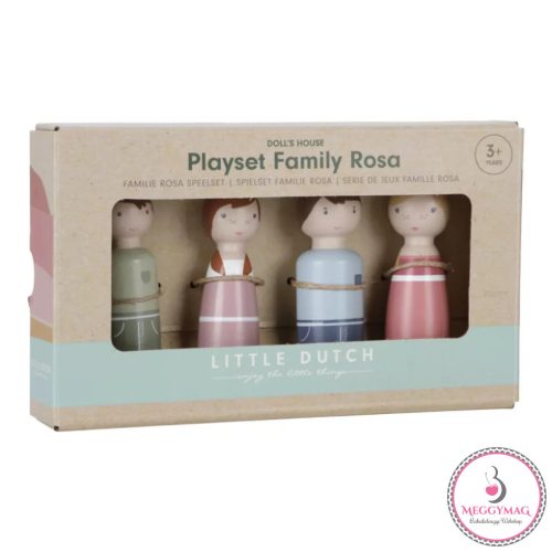 Little Dutch babaház kiegészítő szett - Rosa család