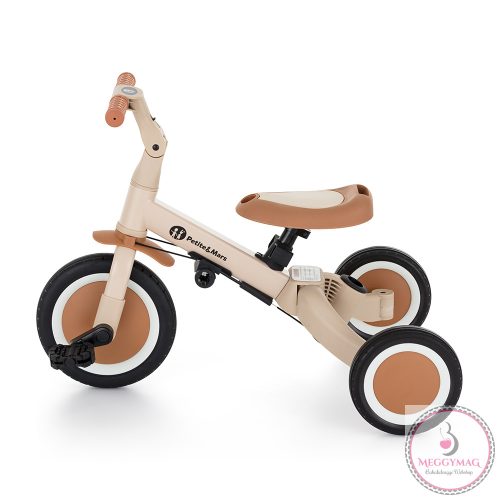 PETITE&MARS Multifunkciós tricikli 5in1 Turbo Desert Sand