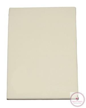Gumis lepedő 60×120 cm – 70×140 cm ekrü 