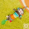 BRIGHT STARTS Játék dallamokkal C-karikán Pull, Play & Boogie™ majom 0hó+