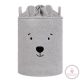 NORI prémium játéktároló kosár XL méret 35x45cm SZÜRKE 