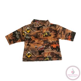 Újszülött baba kocsikabát 56-os, Off road