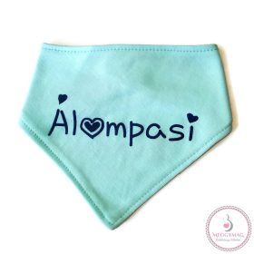 Feliratos nyálkendő, kifordítható