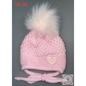   MM prémium kötött téli sapka 34-36 cm (újszülött méret) 