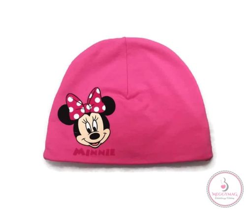 Kislány baba sapka Minnie mintával, 51 cm
