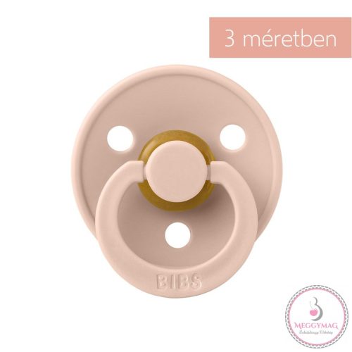 BIBS Colour cumi - púderrózsaszín, 0-6 hónap
