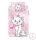 Disney Marie cica Aristocat gyerek ágyneműhuzat 100×135 cm, 40×60 cm