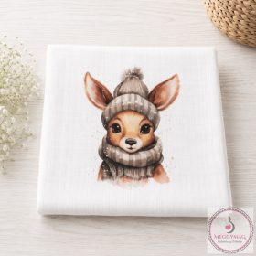 Mintás textil pelenka  - Őzike 