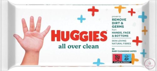 Huggies All over Clean törlőkendő 56 lap