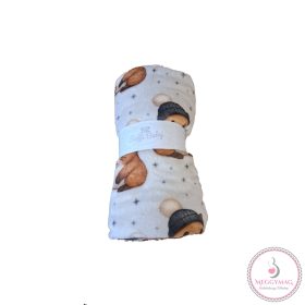 Soffi Baby takaró plüss dupla bézs hörcsög 75x100cm