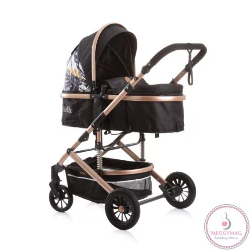 Chipolino Estelle babakocsi mózessé alakítható sport résszel - Leaves, KÉSZLETEN A BOLTBAN!